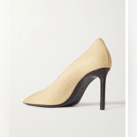 SAINT LAURENT
Anja raffia pumps - Picture 2 of 10